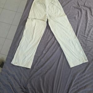 Athleta Women's Cream Track Pants